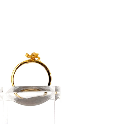 22ct Gold Butterfly Motif Ring