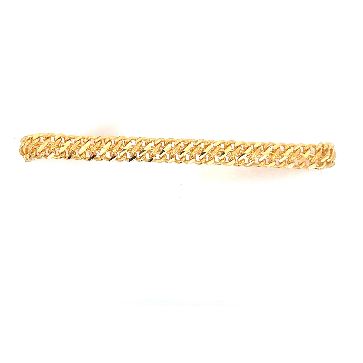 22ct Gold Curb Chain Bracelet