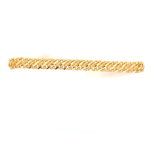 22ct Gold Curb Chain Bracelet