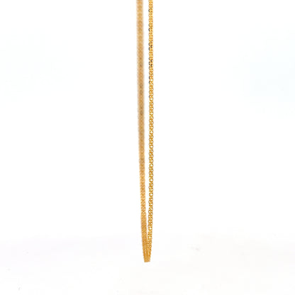 22ct Gold Fine Curb Chain