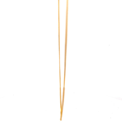 22ct Gold Fine Curb Chain Necklace