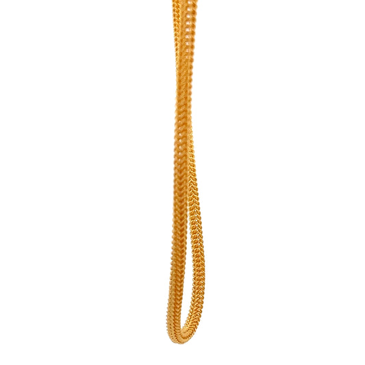22ct Gold Herringbone Chain Necklace