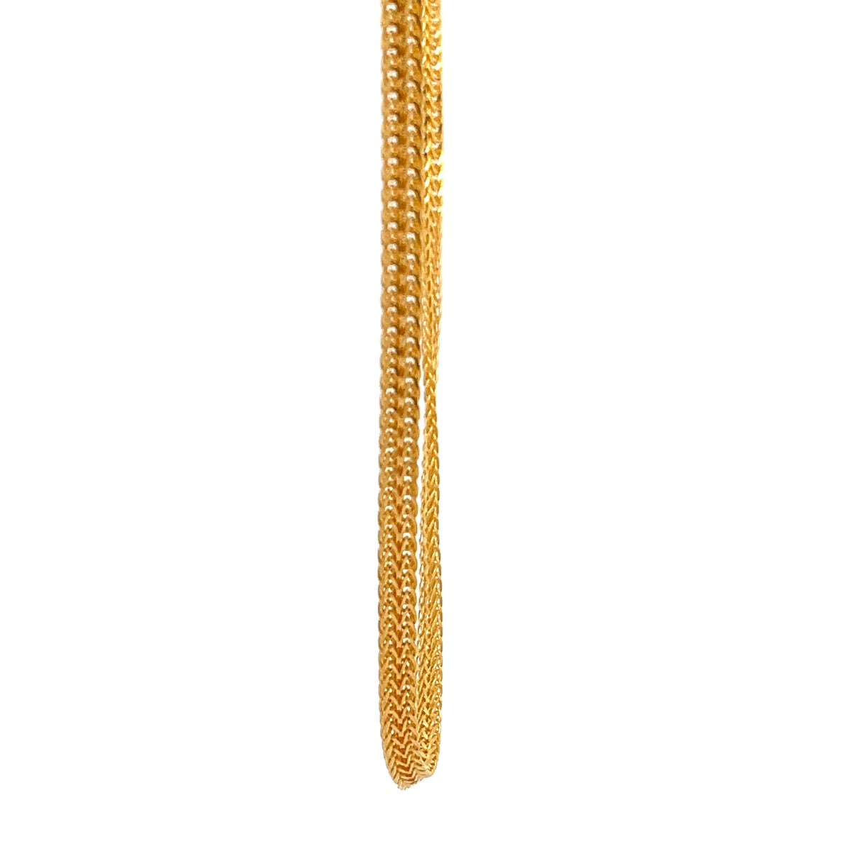 22ct Gold Intricate Woven Pattern Chain