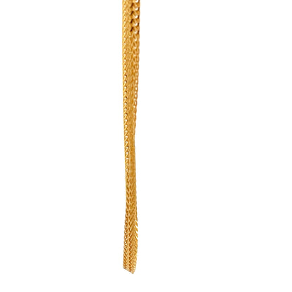 22ct Gold Intricate Woven Pattern Chain