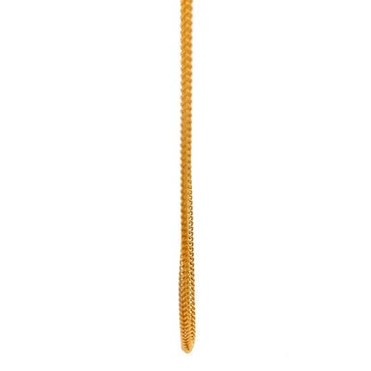 22ct Gold Curb Chain with Twisted Link Design