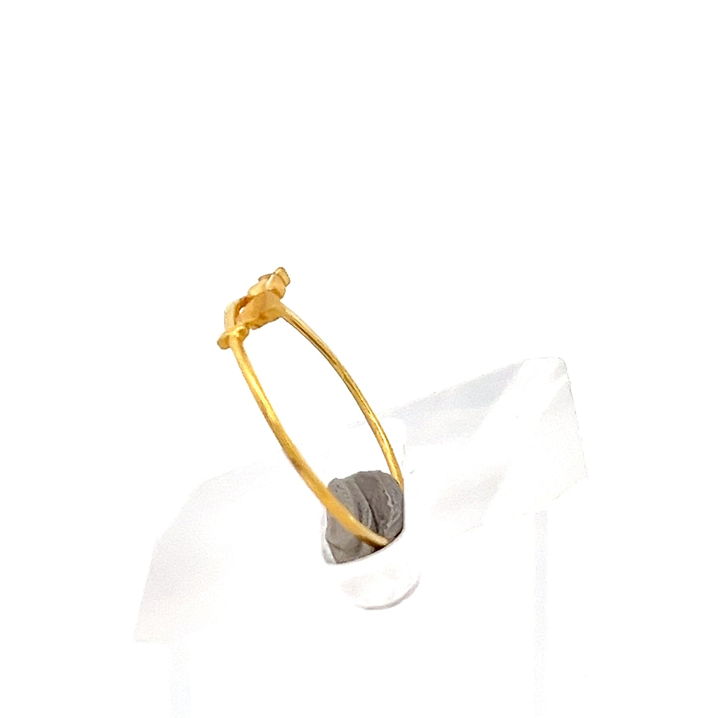 22ct Gold Ring with Bow Detail