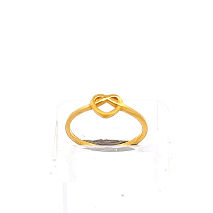 22ct Gold Infinity Knot Ring
