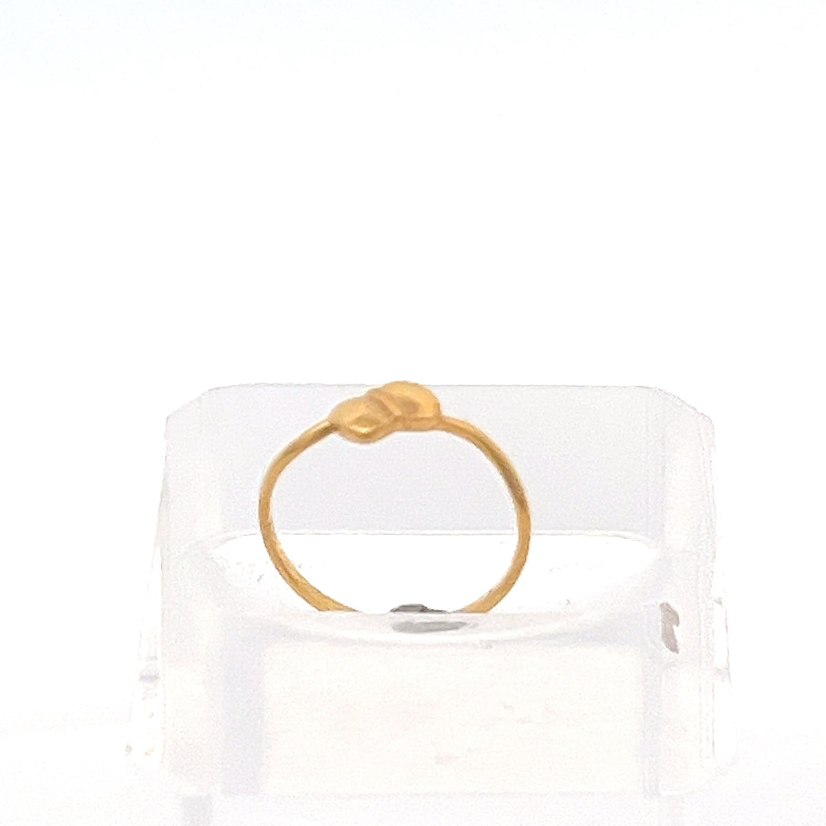22ct Gold Plain Oval Top Ring
