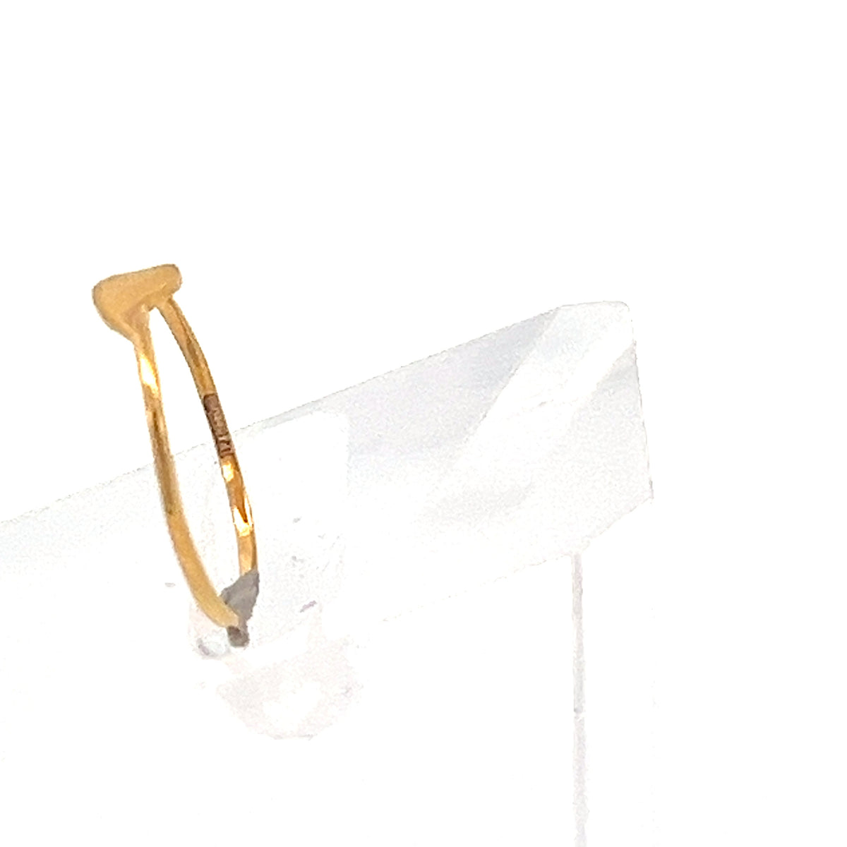 22ct Gold Plain Oval Signet Ring