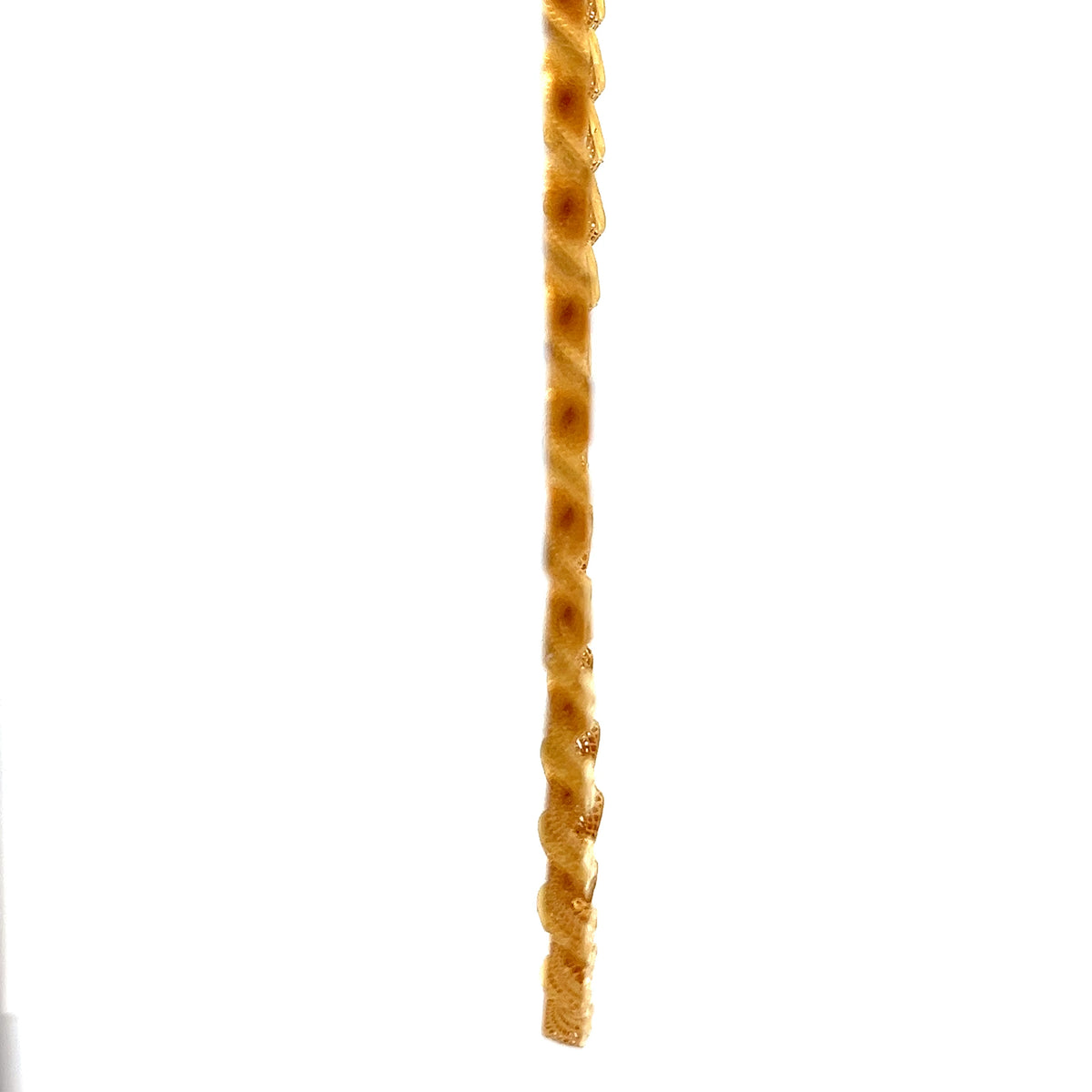 22ct Gold Twisted Oval Link Chain