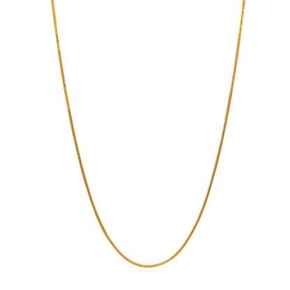22ct Gold Snake Chain Necklace