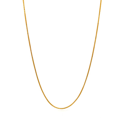22ct Gold Snake Chain Necklace