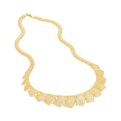 22ct Yellow Gold Unique Design Chain Necklace BF1224-NKS6-NK