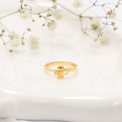 22ct Yellow Gold Flower Unique Gold BF1224-RN72