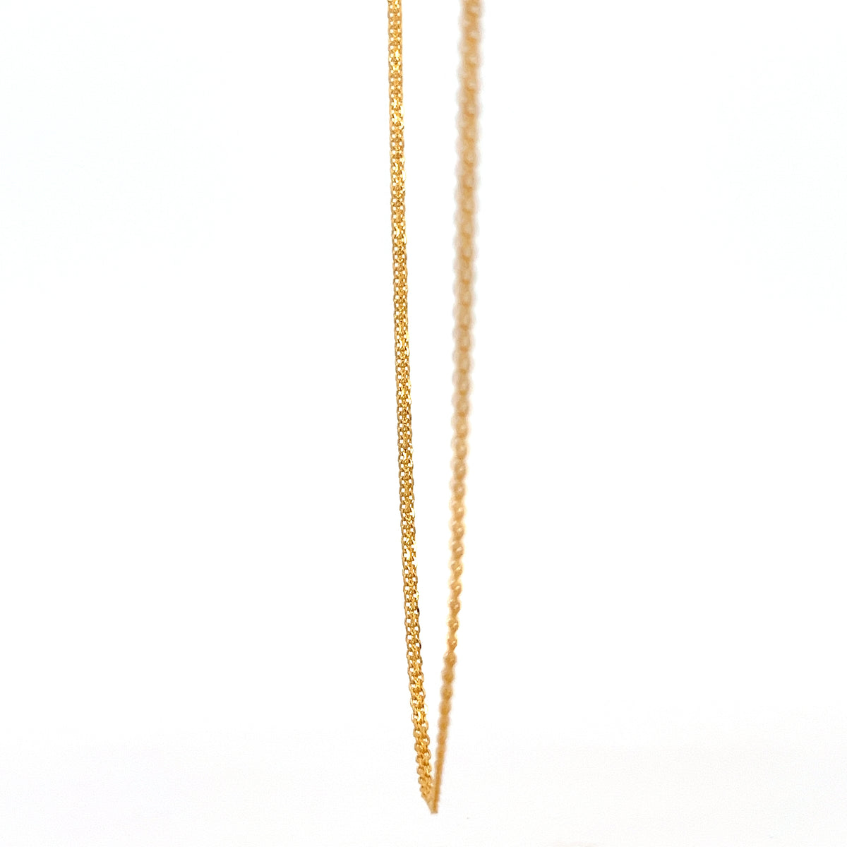 22ct Gold Fine Curb Chain Necklace
