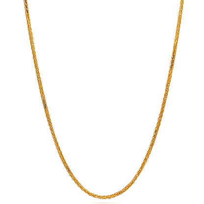 22ct Gold Twisted Rope Chain