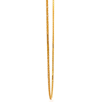 22ct Gold Twisted Rope Chain