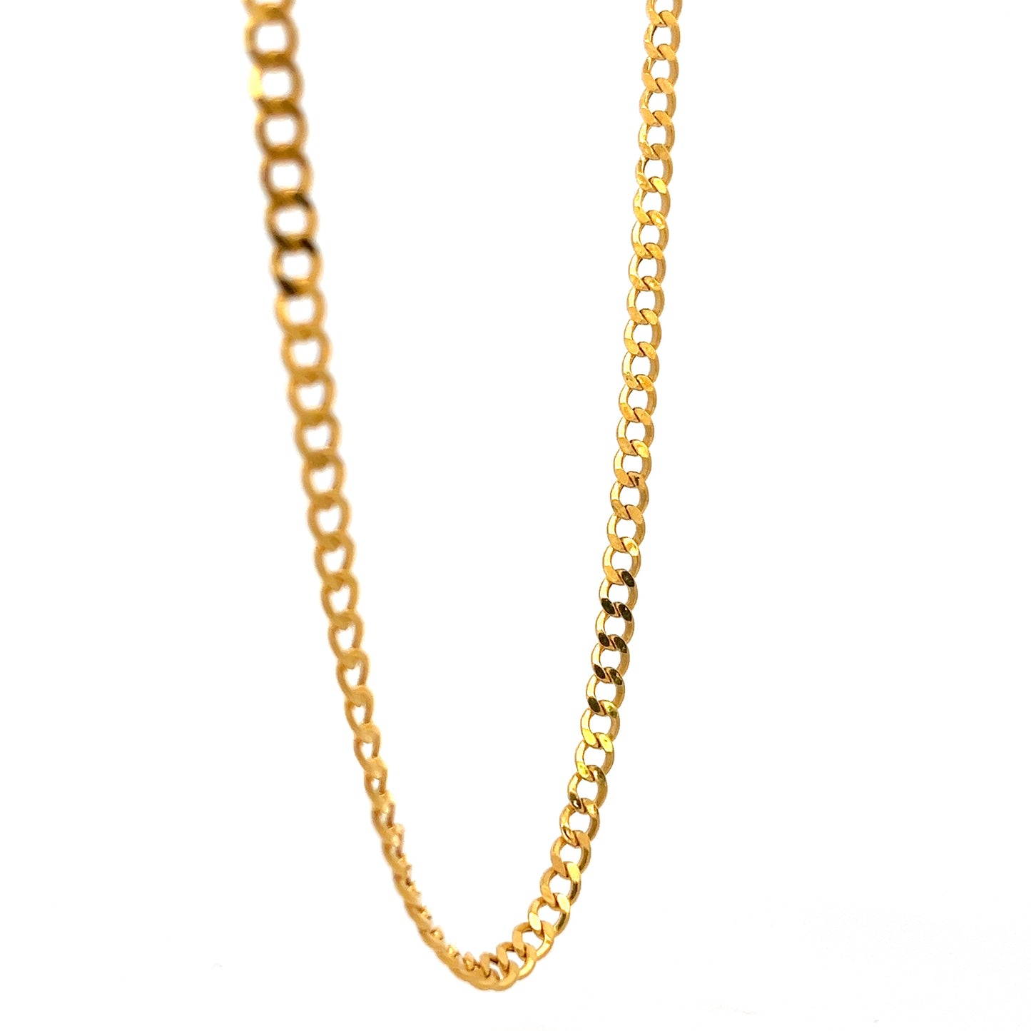 22ct Gold Oval Link Chain