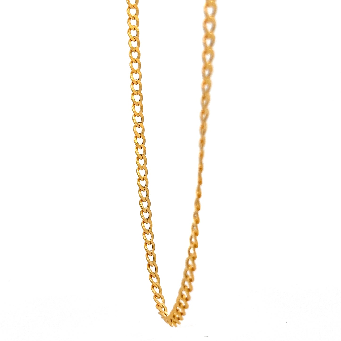 22ct Gold Oval Link Chain