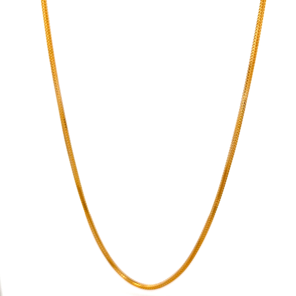 22ct Gold Herringbone Chain