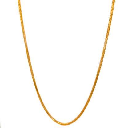 22ct Gold Herringbone Chain