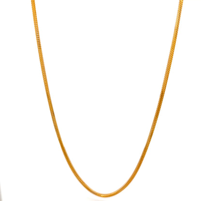 22ct Gold Herringbone Chain