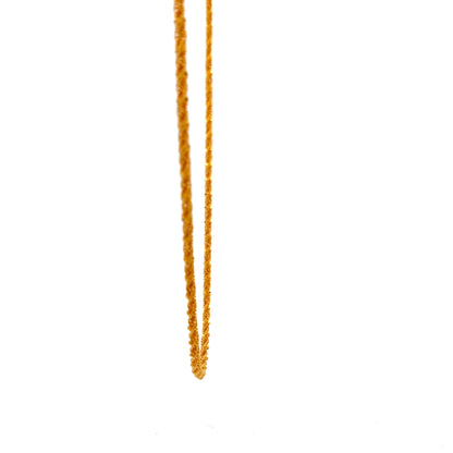 22ct Gold Rope Chain Necklace