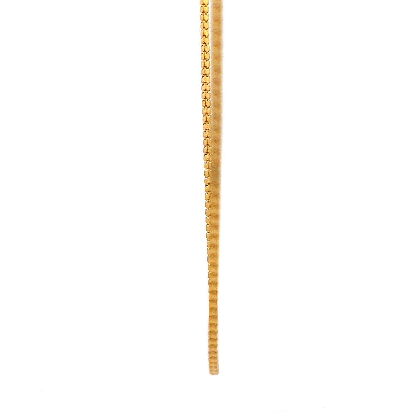 22ct Gold Box Chain Necklace