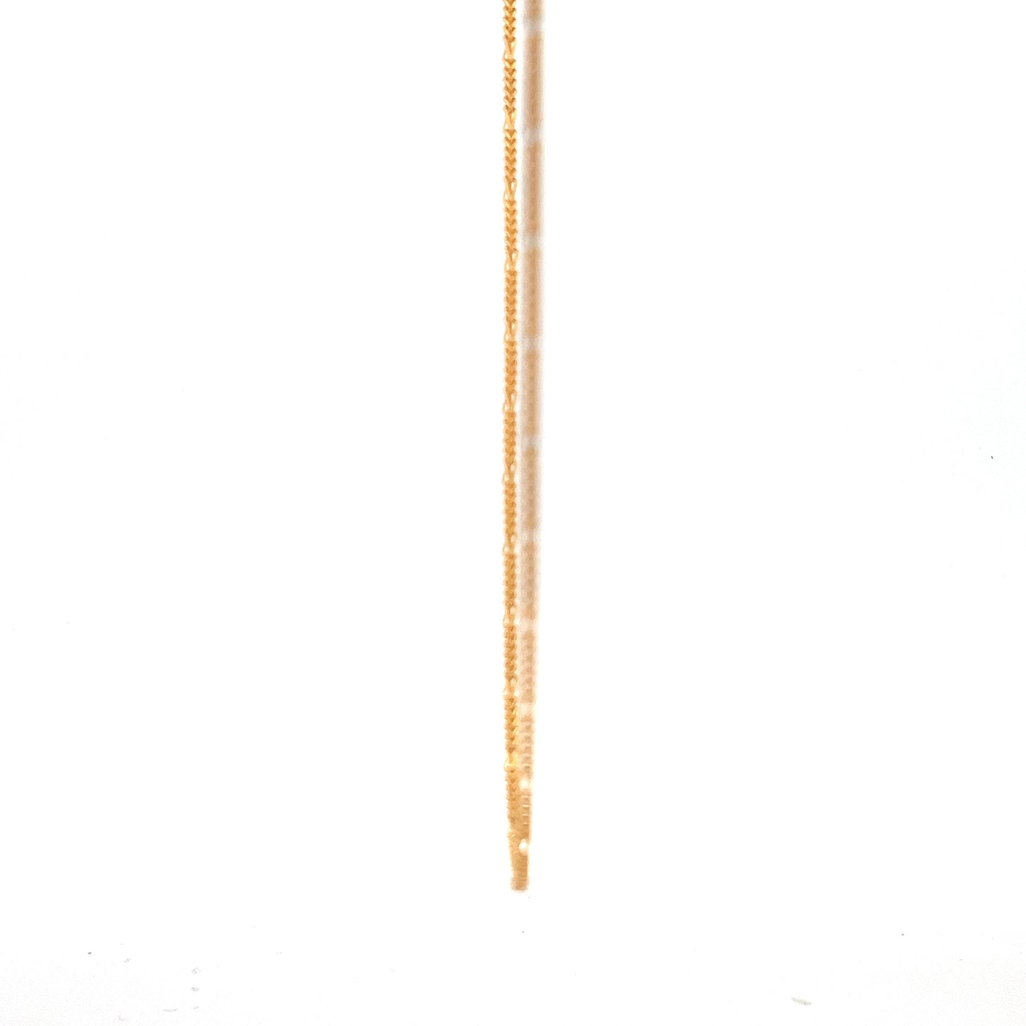 22ct Gold Fine Textured Chain