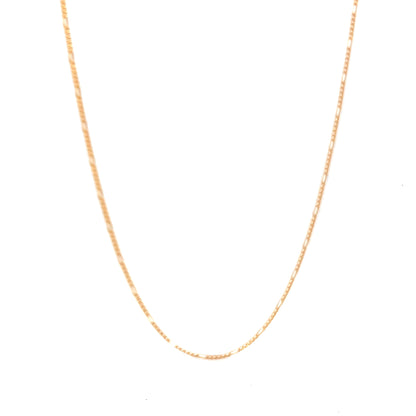 22ct Gold Fine Textured Chain