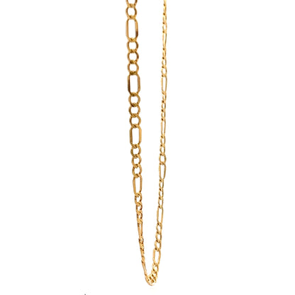 22ct Gold Alternating Oval Link Chain