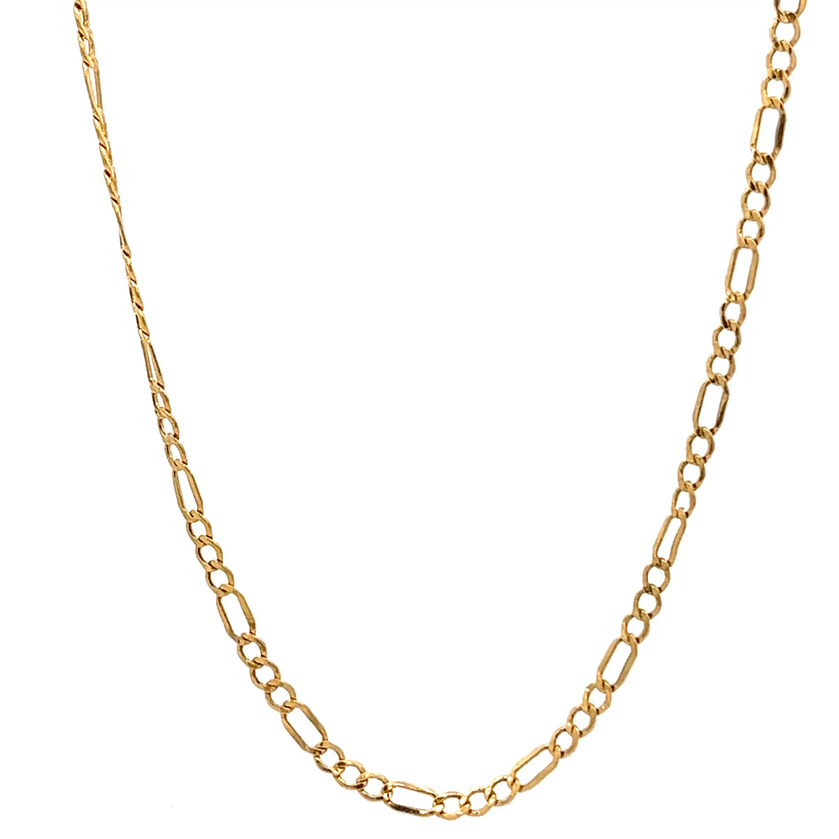 22ct Gold Alternating Oval Link Chain