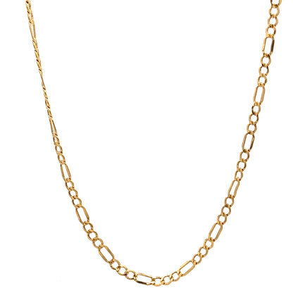 22ct Gold Alternating Oval Link Chain