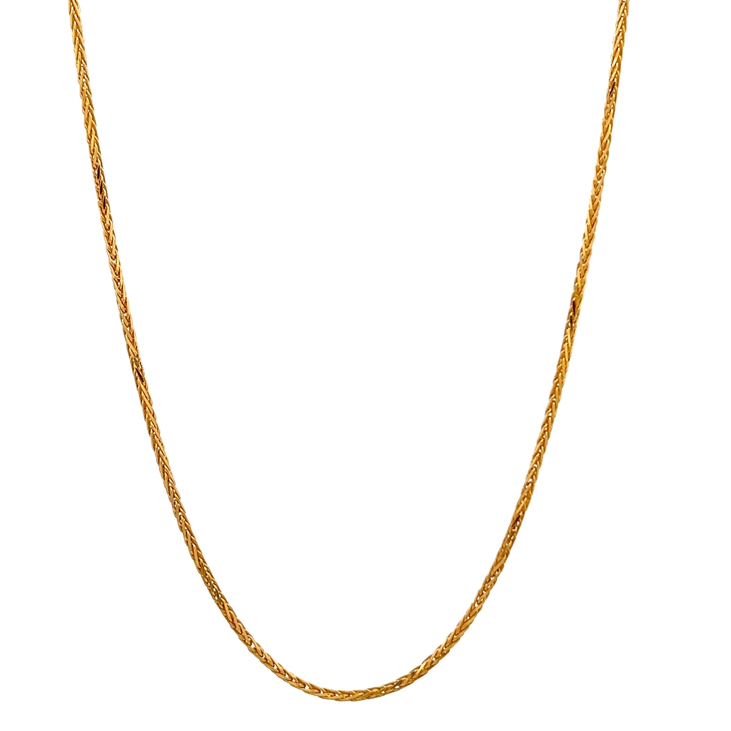 22ct Gold Rope Twist Chain
