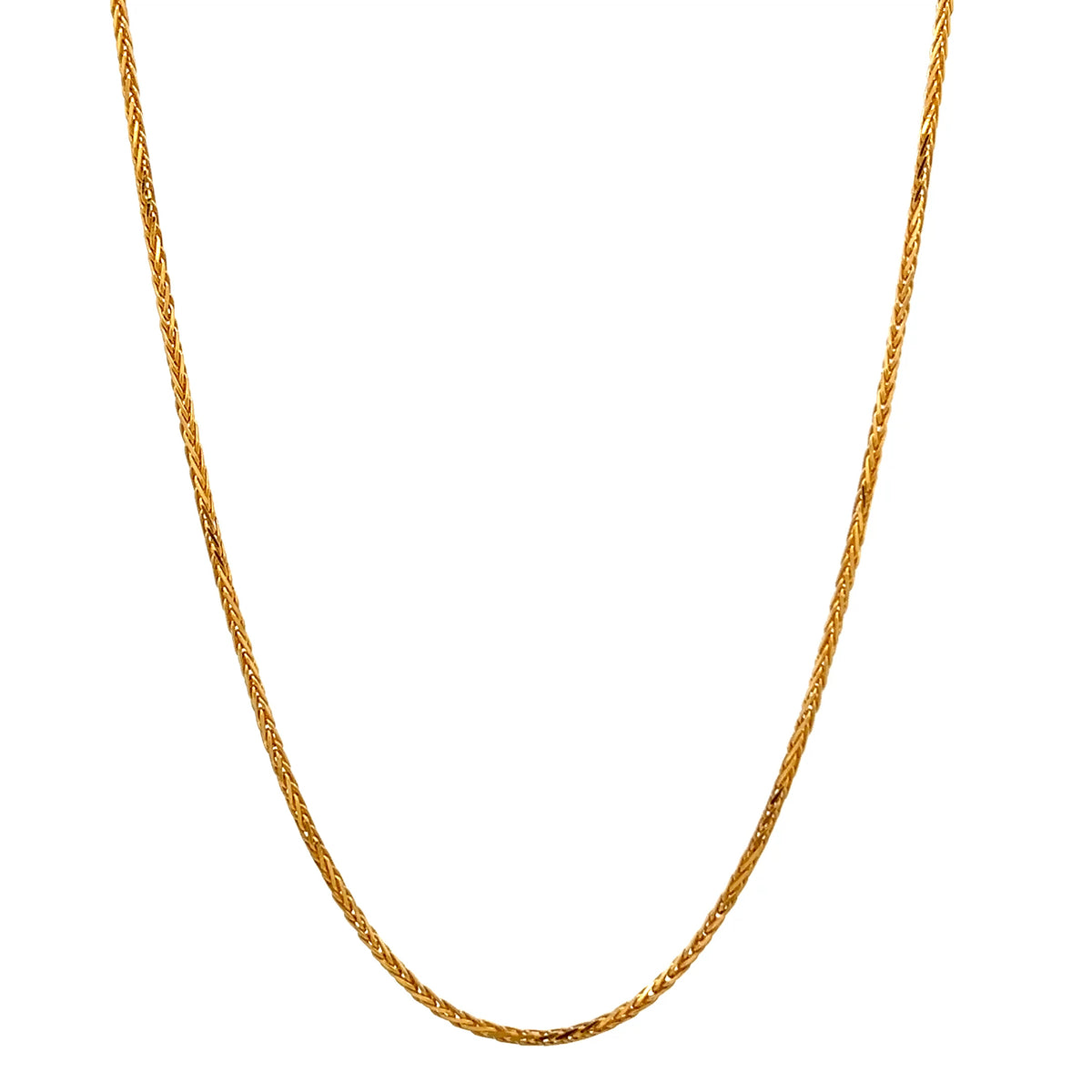 22ct Gold Rope Twist Chain