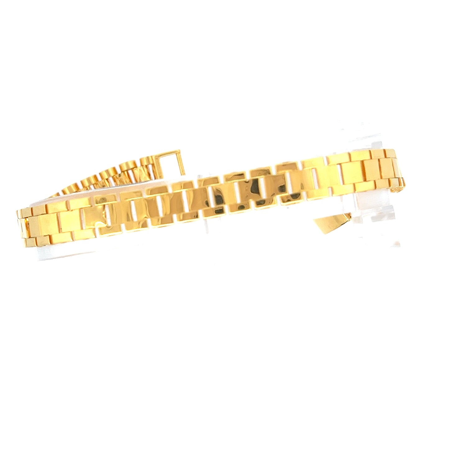 22ct Gold Rectangular Link Bracelet