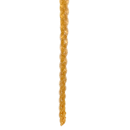 22ct Gold Twisted Textured Chain