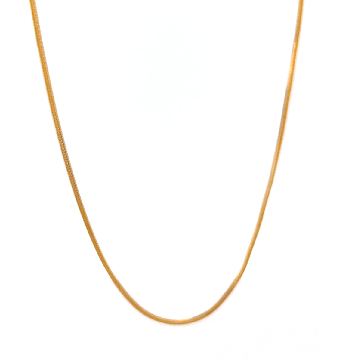 22ct Gold Chain with Fine Woven Link Pattern