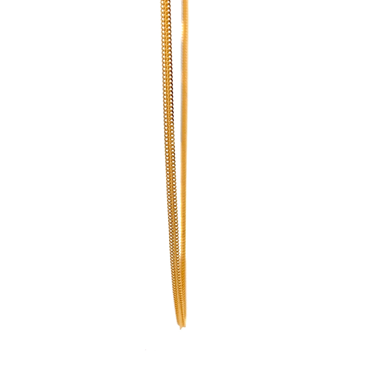 22ct Gold Fine Herringbone Chain