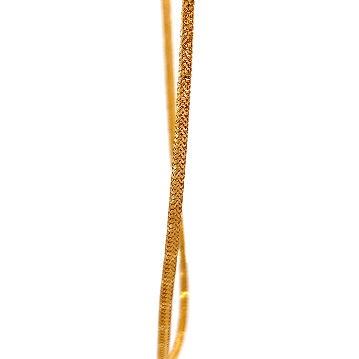22ct Gold Woven Curb Chain
