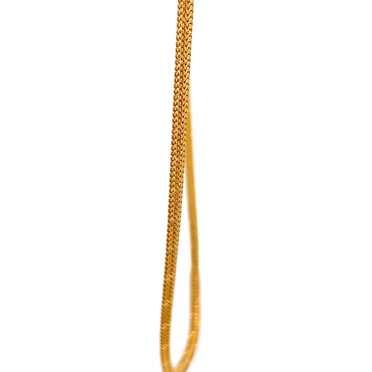22ct Gold Woven Curb Chain