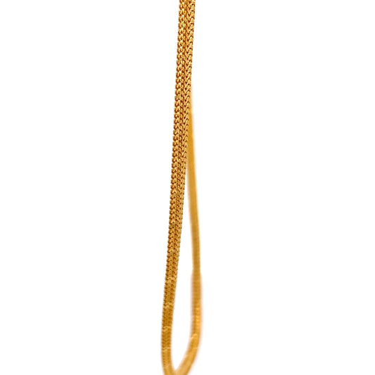 22ct Gold Woven Curb Chain