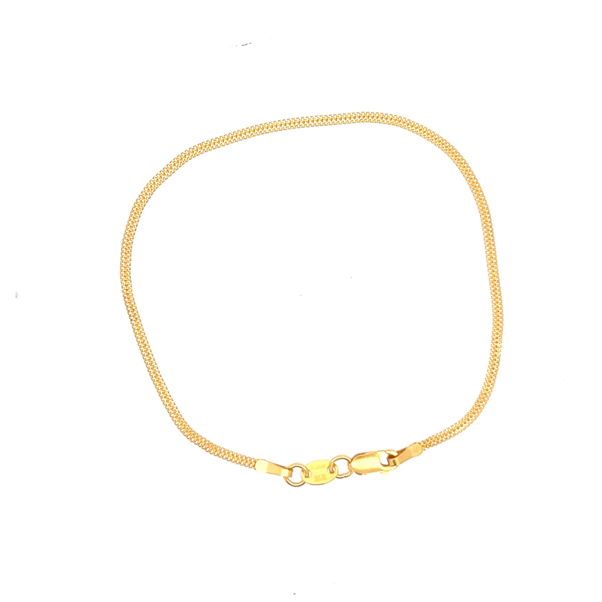 22ct Gold Fine Curb Chain Bracelet