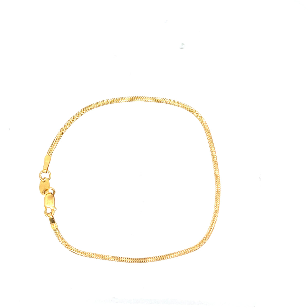 22ct Gold Fine Curb Chain Bracelet