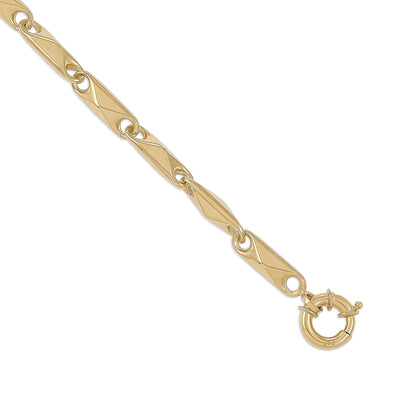 14ct Yellow Gold Fancy Bracelet