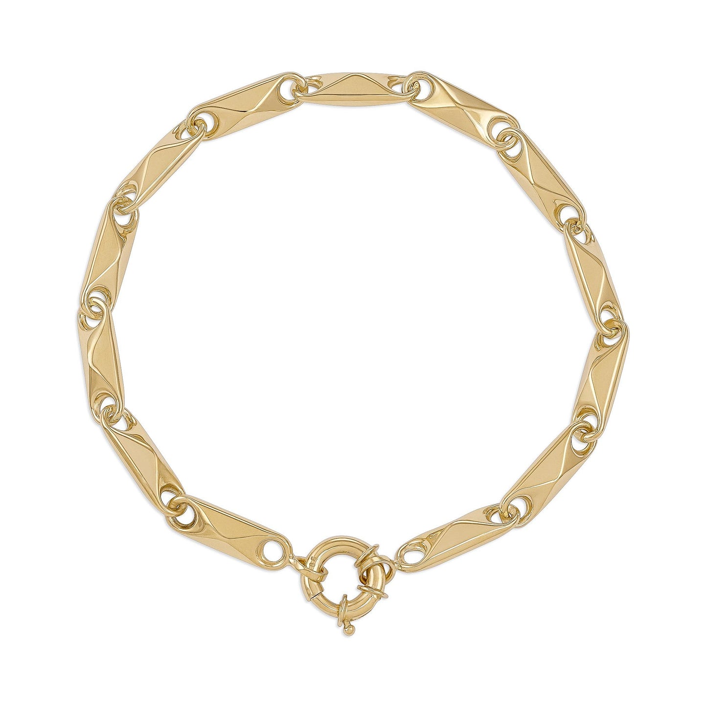 14ct Yellow Gold Fancy Bracelet