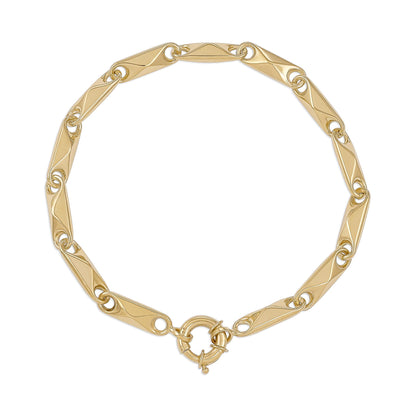 14ct Yellow Gold Fancy Bracelet