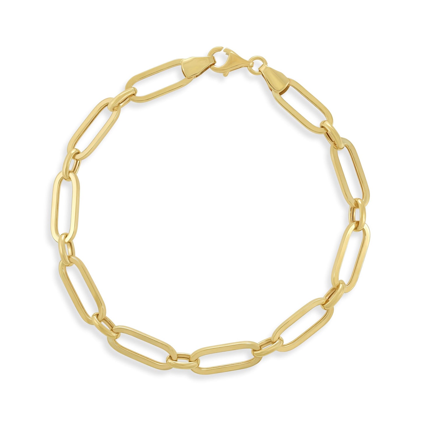 9ct Yellow Gold Chain Style Bracelet