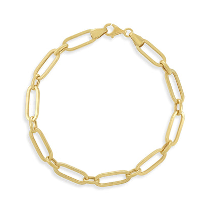 9ct Yellow Gold Chain Style Bracelet