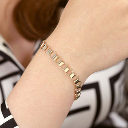 9ct Gold Chain Bracelet